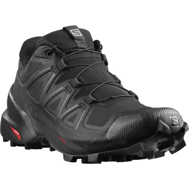 Black Salomon Speedcross 5 Women's Trail Running Shoes | IE SW4561